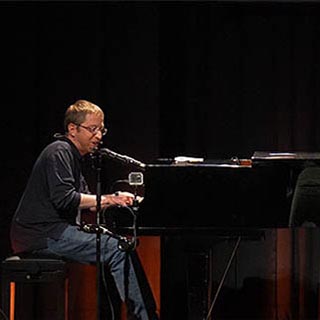 Florian Aigner am Klavier