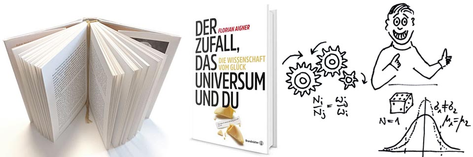 Buchcover: Der Zufall, das Universum und du